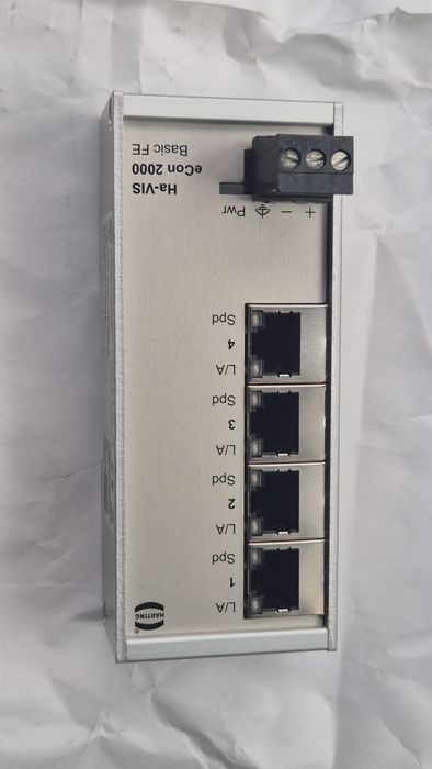 Switch przemysłowy Harting Ha-VIS eCon 2000 Basic FE (eCon 2040B-A) - NOWY