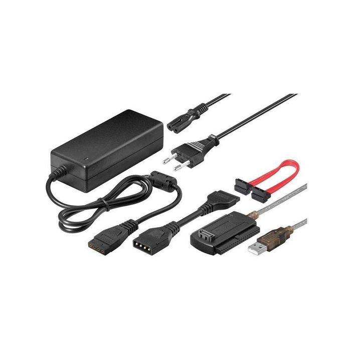 Goobay 50847 czytnik Adapter SATA HDD SSD USB PC 3,5'' / 2,5 ''