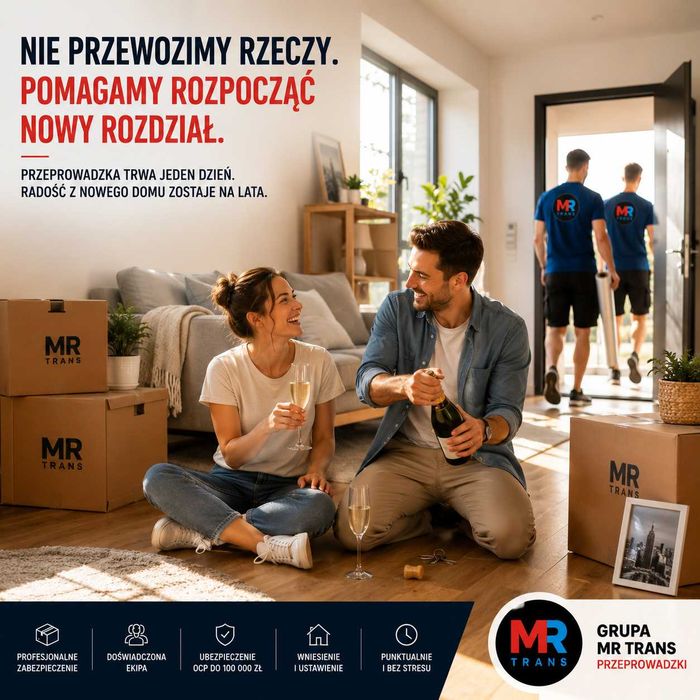 Przeprowadzki Warszawa | Transport mebli | Przeprowadzki mieszkań, domów i biur | Wniesienie | Demontaż montaż | Grupa MR Trans Przeprowadzki Warszawa