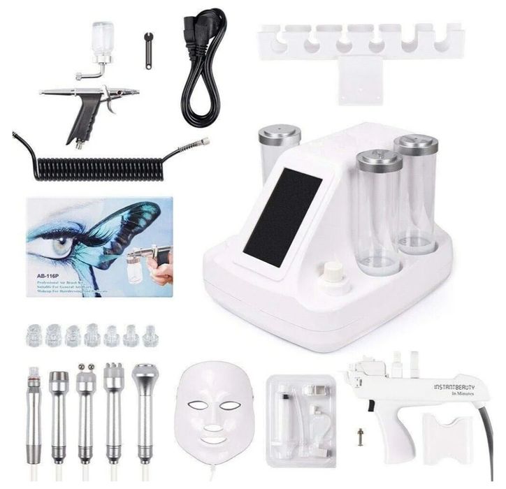 Máquina de beleza 8 em 1 para rejuvenescimento da pele com jato