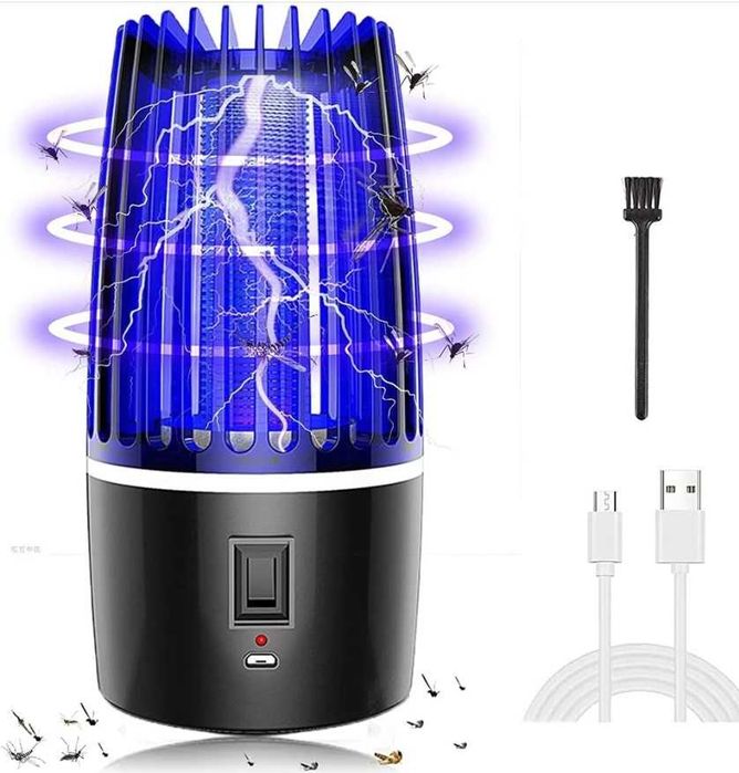 Лампа для знищеня комарів. Mosquito Killer Lamp. Акумуляторна