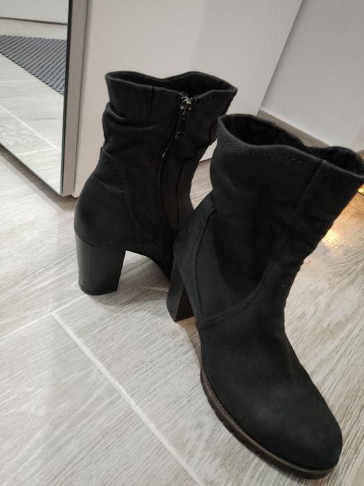 Buty skórzane Marco Tozzi