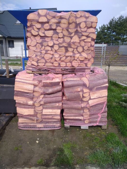 Drewno kominkowe brzoza dąb buk sosna suche