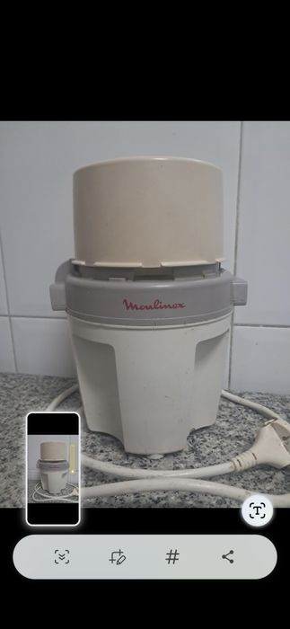 8€ Vendo varinha bosch 1000 whats avariada e picadora, da moulinex avariada,, para peças
