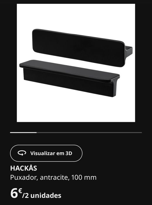 HACKAS cabinet handles from IKEA64286372582915122