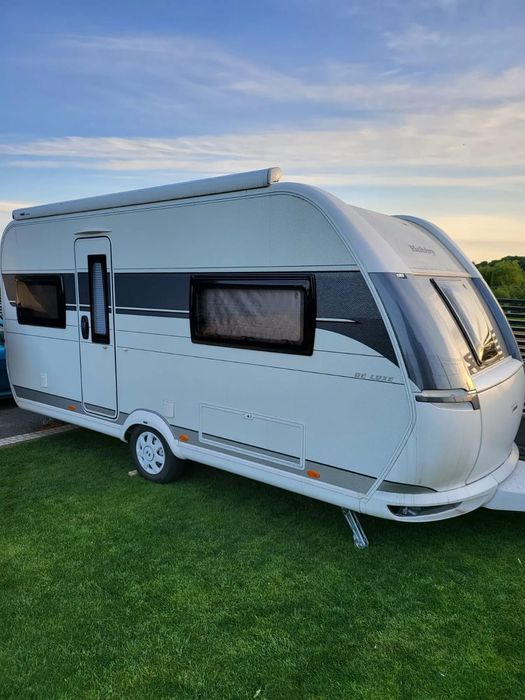 WYNAJEM PRZYCZEPY kempingowej Hobby 460Ufe  dla 4 osób