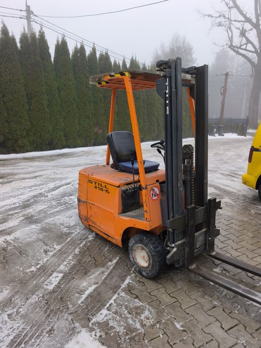 Wózek widłowy still r50-15 elektryczny