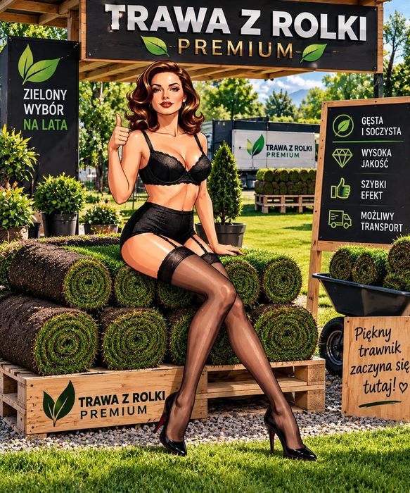 Trawa z Rolki Premium ! Producent ! Nawozy ! Kosiarki ! Doradztwo !