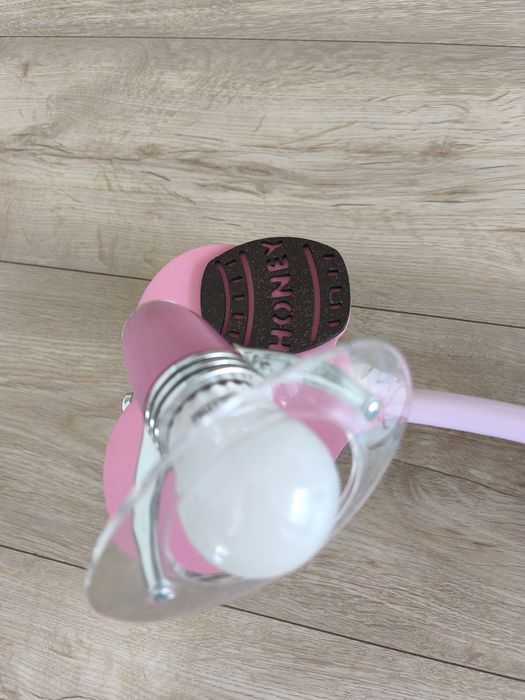 Lampa do pokoju dziecięcego Miś/serduszko/róż