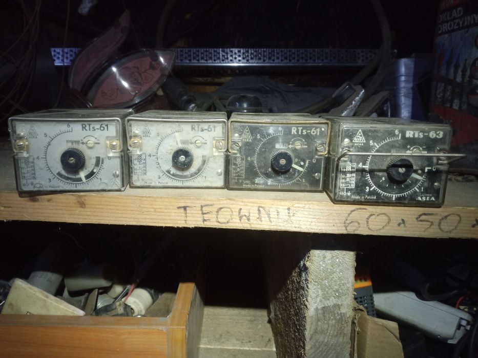 Przekaźniki czasowe RTs-61 /63- Refa Mera