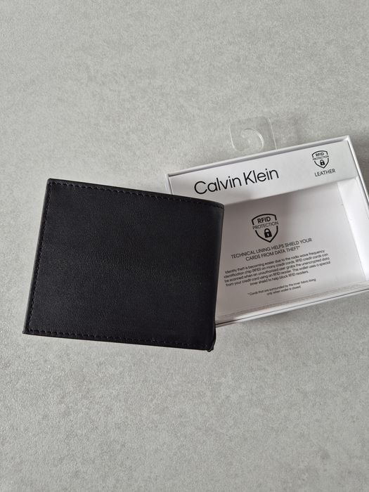 Portfel Calvin Klein czarny męski