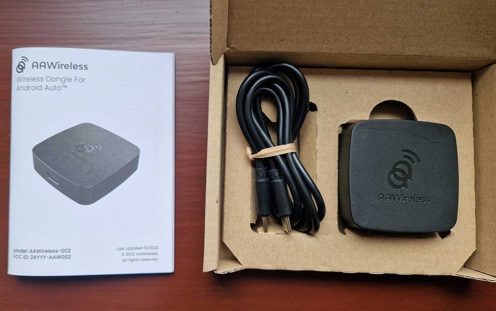AA Wireless adapter do połączenia Android Auto AAWireless