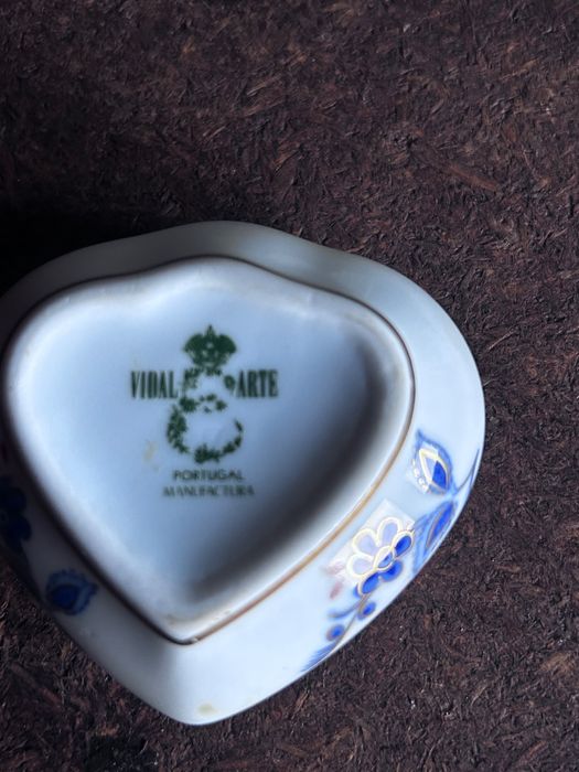 2 caixas de porcelana - Vidal arte