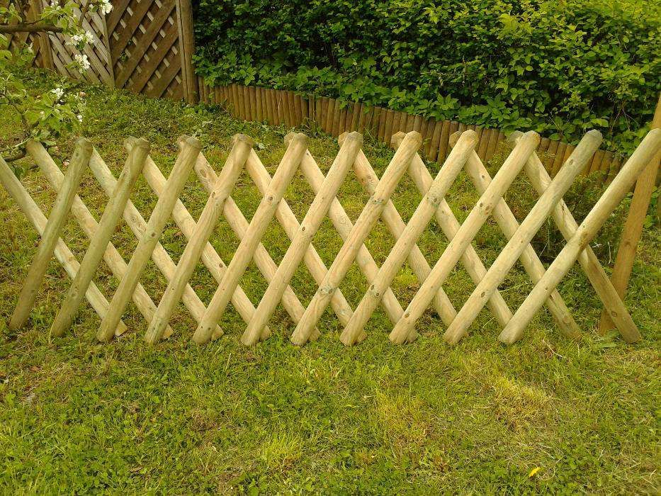 Płot Myśliwski Rozciągany Paliki Płoty Pergole Rożne Wymiary