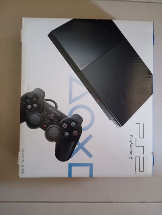 Ps2 Slim com caixa