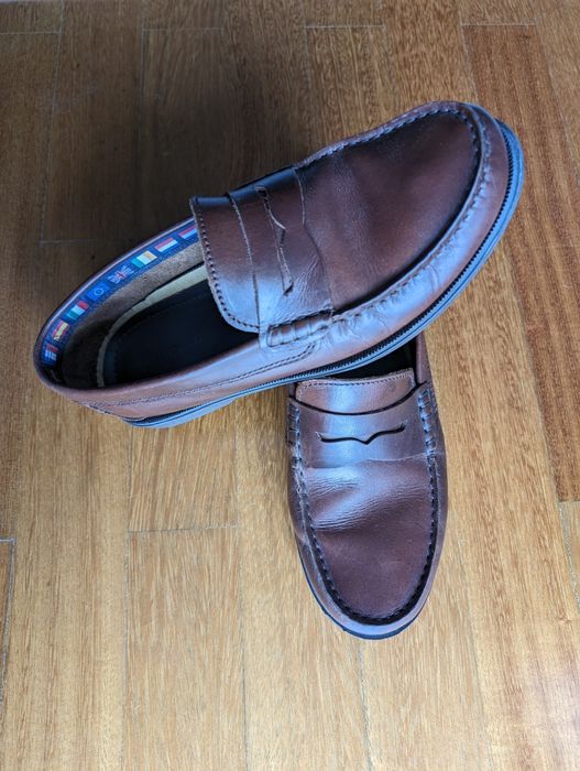 Sapatos Mocassins castanhos Giovanni Gali 41