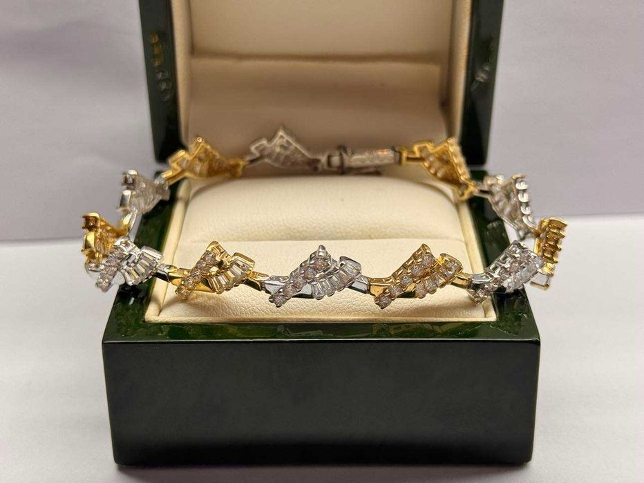 Złota bransoletka p585 w11,16 dł:19cm