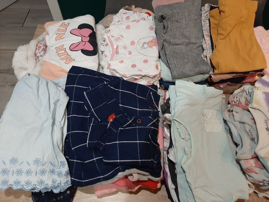 Paka Ubranek dla Dziewczynki 56-98