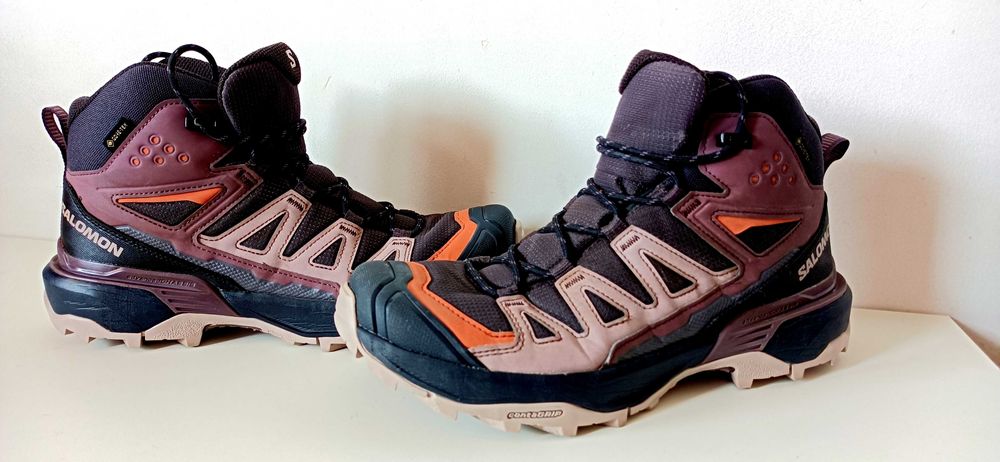 Salomon X Ultra 360 Mid Gore-Tex Fioletowy 189 zł tanio