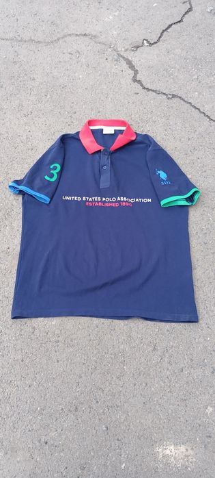 Футболка поло U.S Polo & Chief keef