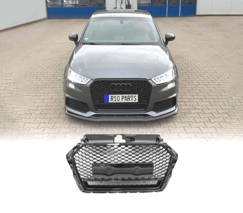 GRELHA AUDI A3 8V 16-20 LOOK RS3 PRETO