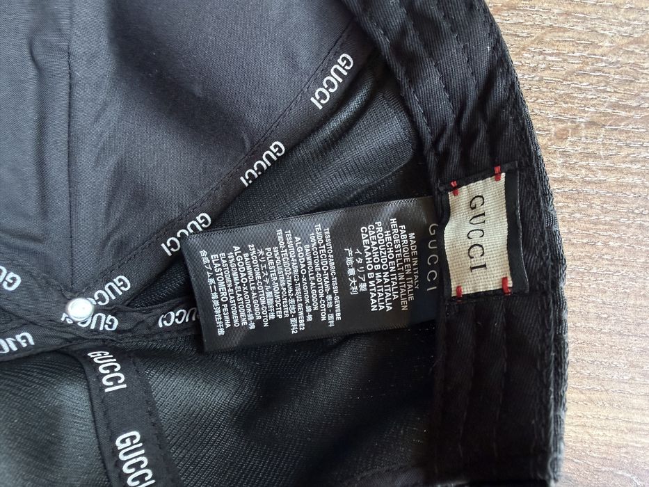 Czapka Gucci Czarna