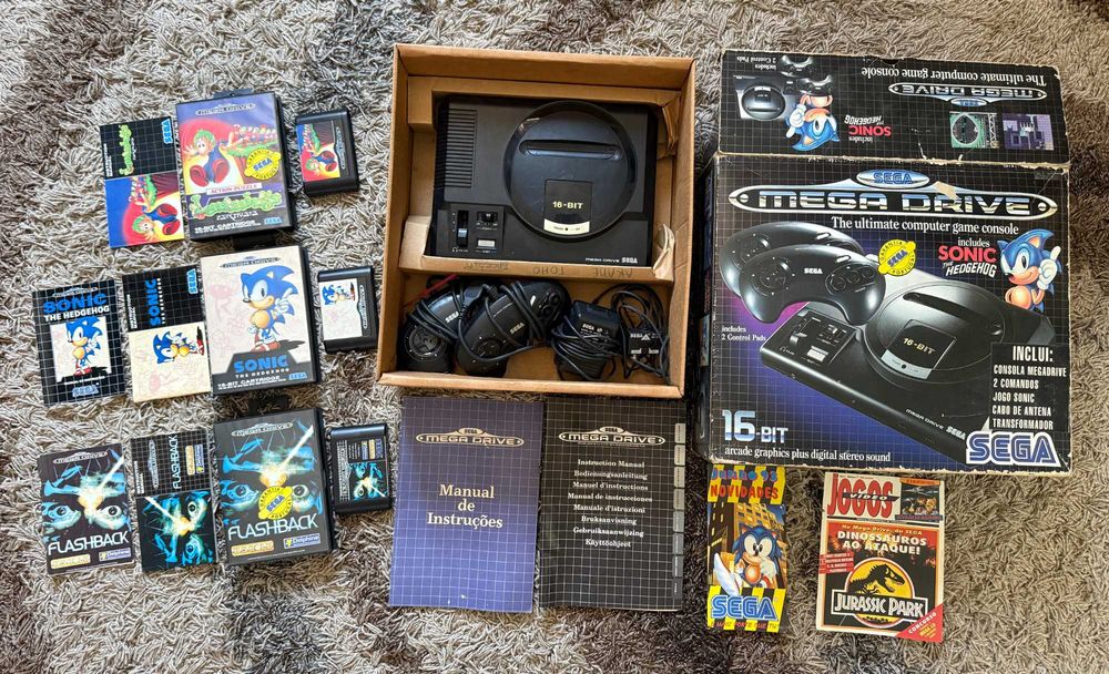 SEGA Mega Drive original completa