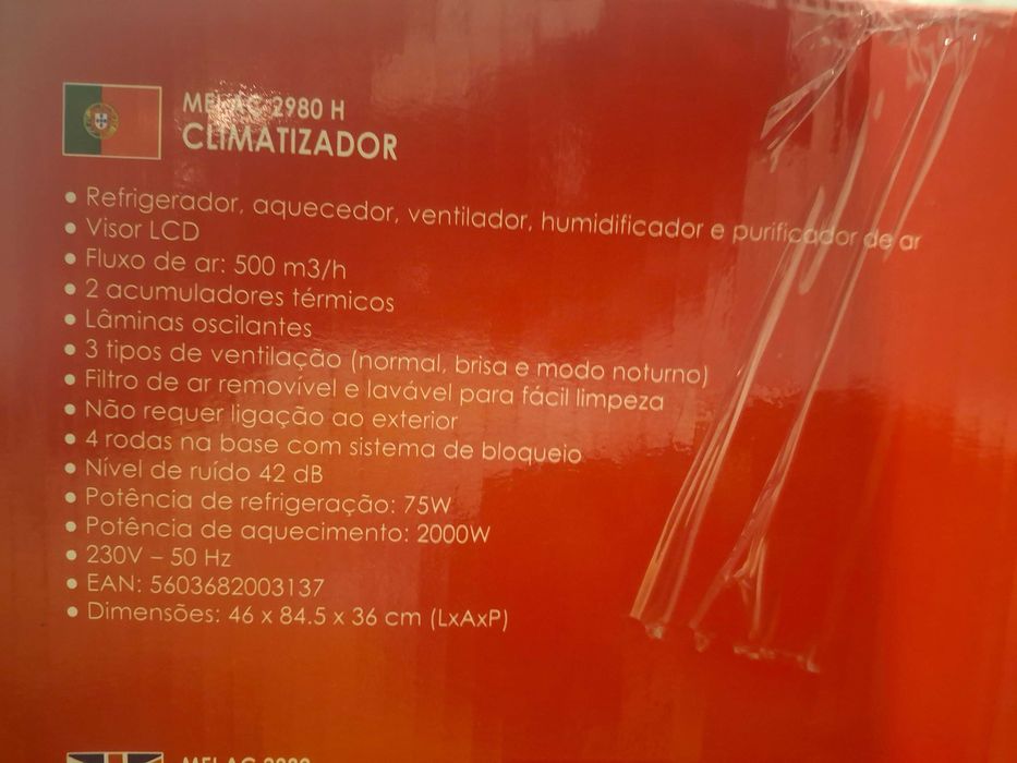 Ar condicionado MEI 5 Iin 1 Air cooler AC 2980H