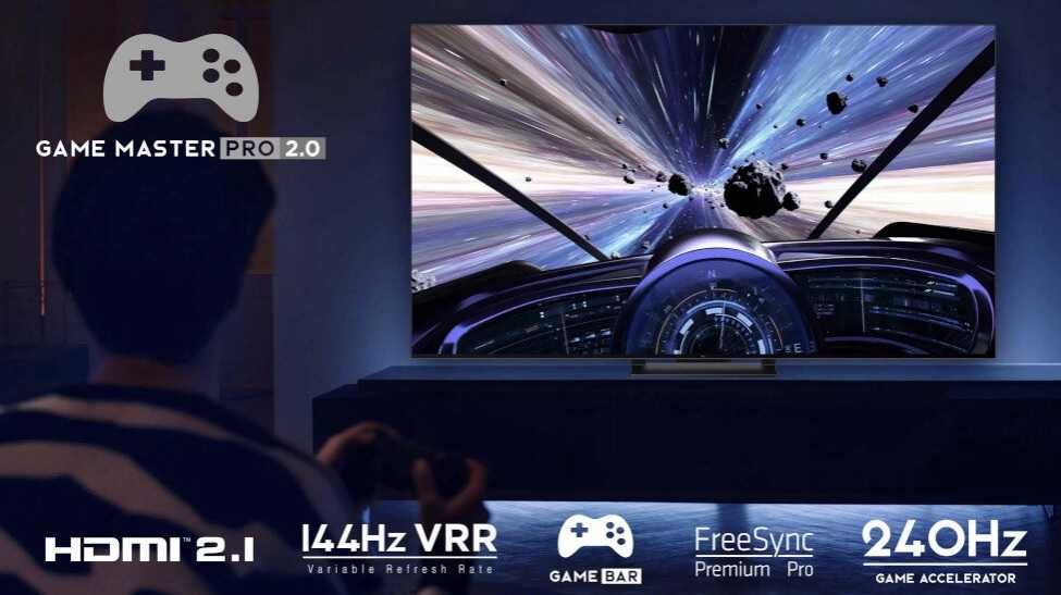 Telewizor TCL 50C809 50'' MINILED 4K 144Hz Google TV