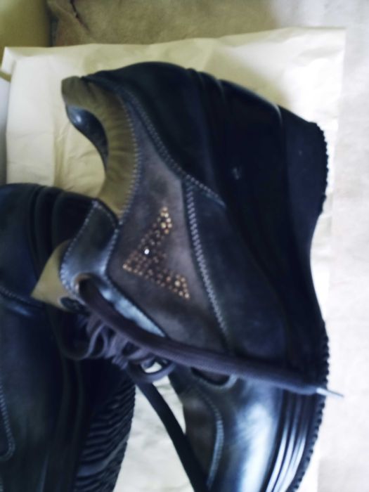 Sneakersy damskie , Andrea Morelli, skóra naturalna , 37