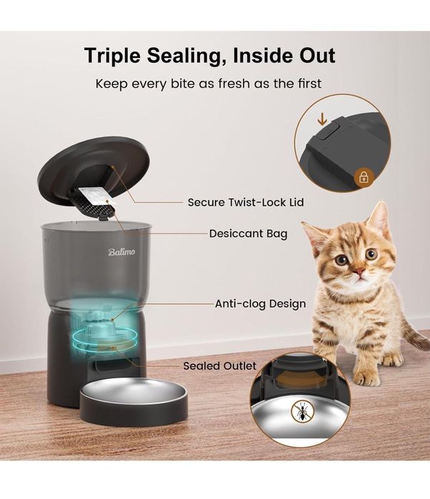 LOJA!! - Comedouro automatico para Cão ou Gato NOVO