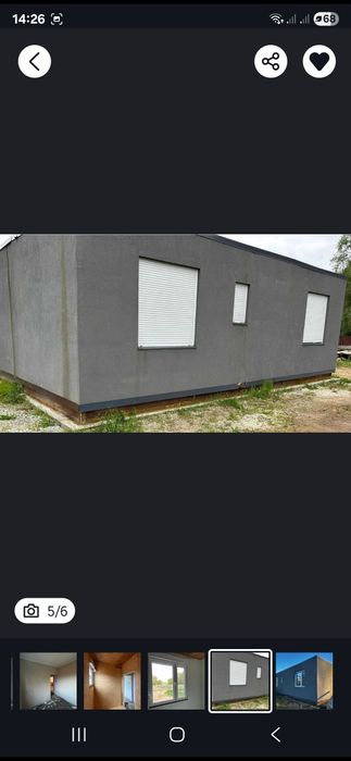 Domek modułowy z dzialką