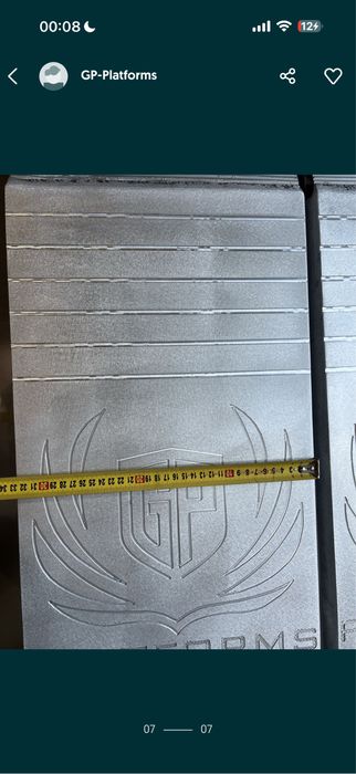 Rampy / najazdy / trapy / dokładki / przedłużki aluminiowe