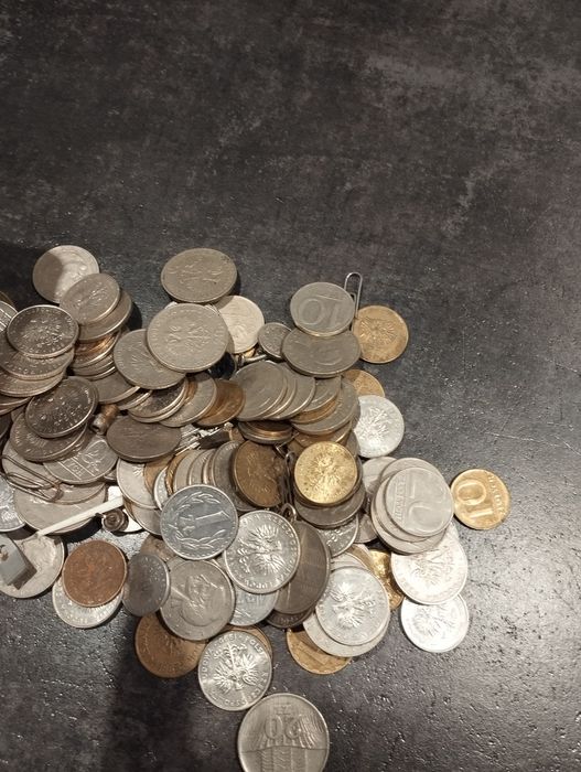 Stare Monety PRL duża ilość