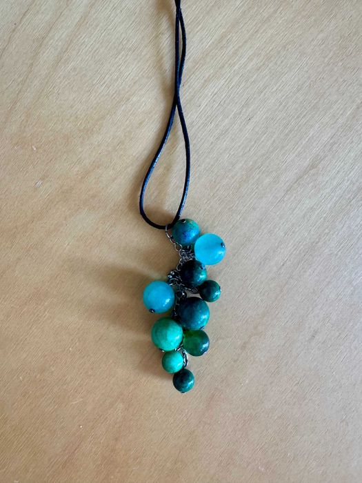 Wisiorek z kamieni naturalnych w stylu Boho