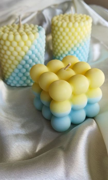 Формові арома свічки з соєвого воску.Від 80.00 грн.Подарункові набори