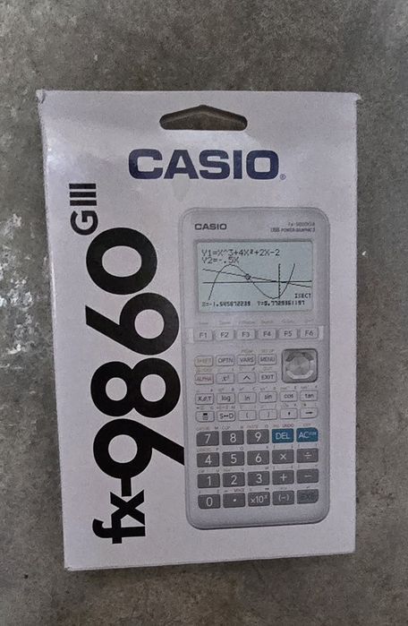 Casio fx-9860GIII.