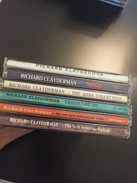 Richard Clayderman zestaw płyt CD.