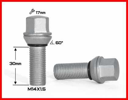 БОЛТ для дисков с БМВ на Трафик и Виваро. Цена от 55 грн/шт