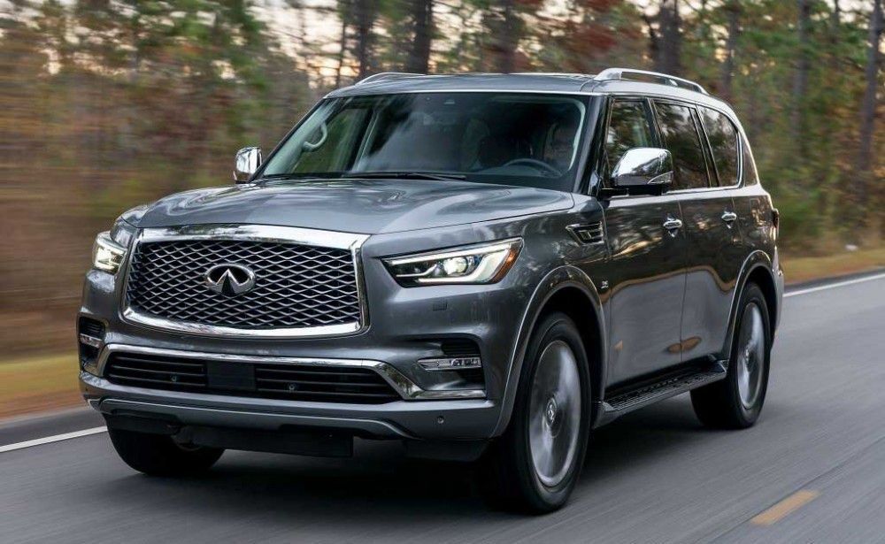Бампер в сборе QX80 2018 2020 Оригинал infiniti.centr капот