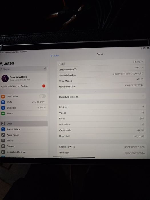 iPad 11 pro 128GB