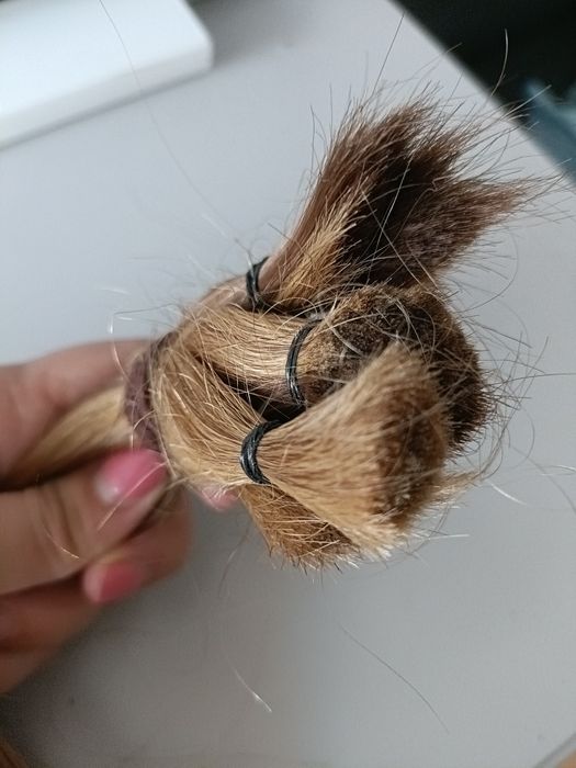 Śliczne włosy po sombre