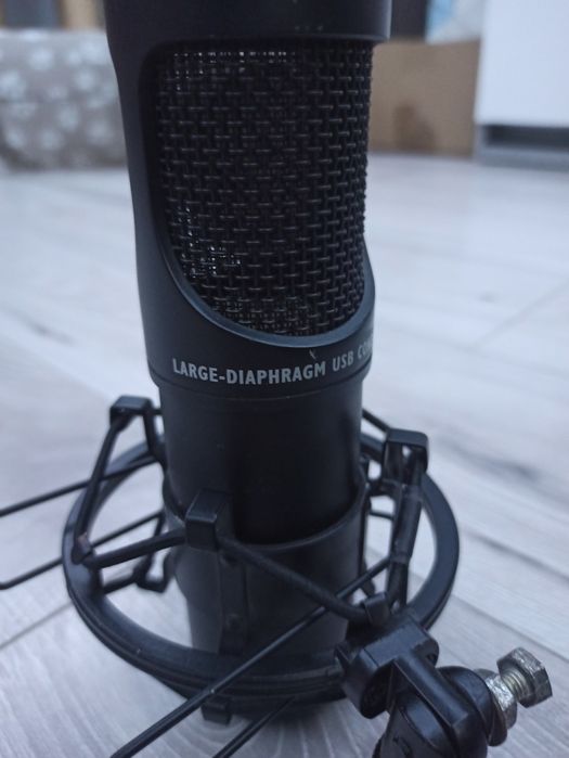 Wielkomembranowy mikrofon pojemnościowy USB img stage line ecm-140