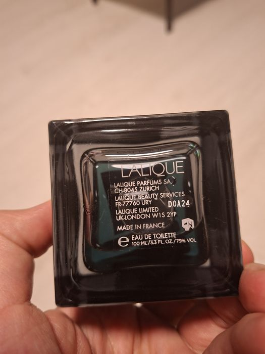 Kultowe perfumy Lalique Encre Noire Sport