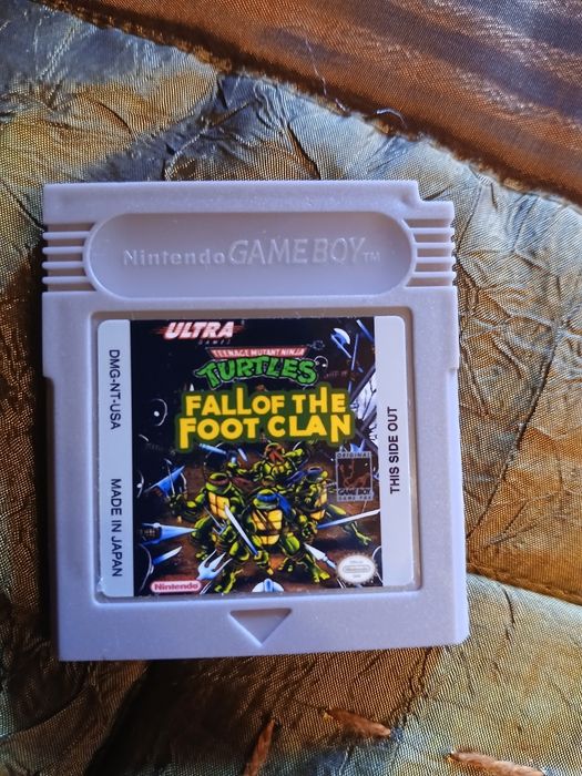 Teenage Mutant Ninja Turtles Fall Of The Foot Clan gameboy