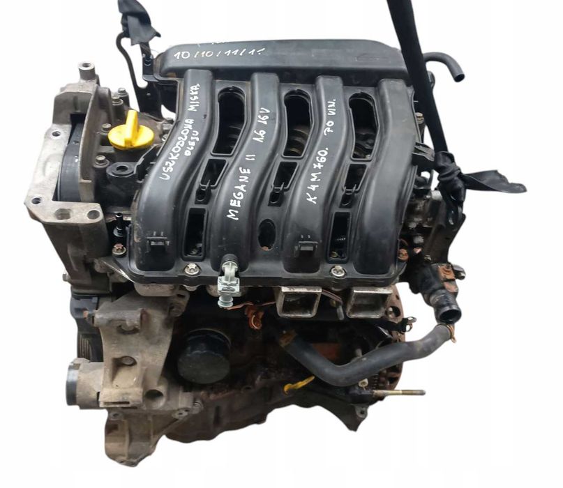 Двигун K4M760 1.6 16v бенз Renault Megane 2 Scenic Мотор ДВС K4M