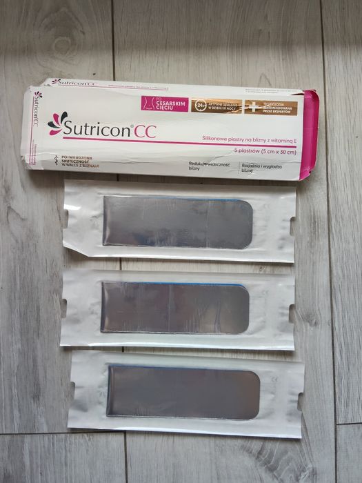 Sutricon plastry na blizny - 3 sztuki- 5cmx30cm