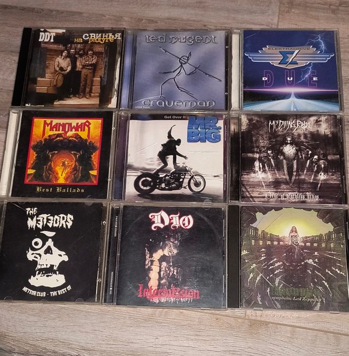 Продам CD диски (Rock/Metal)
