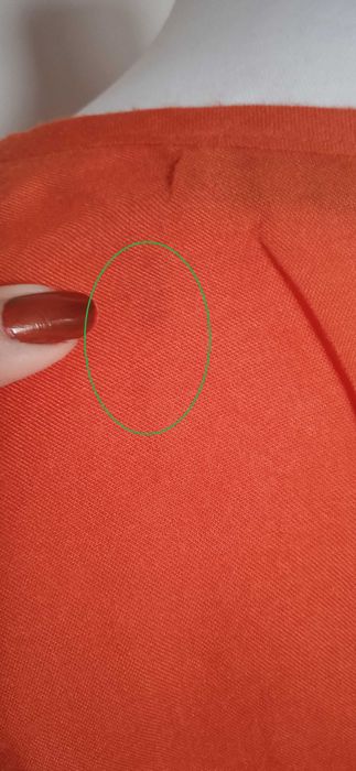 pomarańczowa bluzka Stradivarius