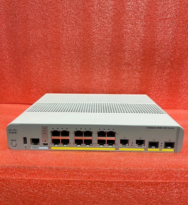 Коммутатор Cisco WS-C3560CX-12TC-S